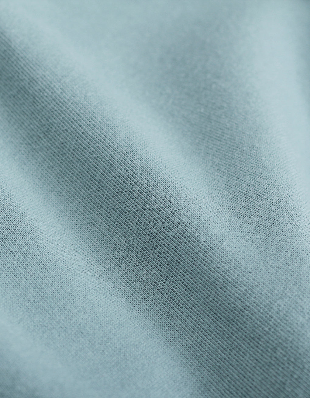 T-shirt bleu métal en coton bio - steel blue