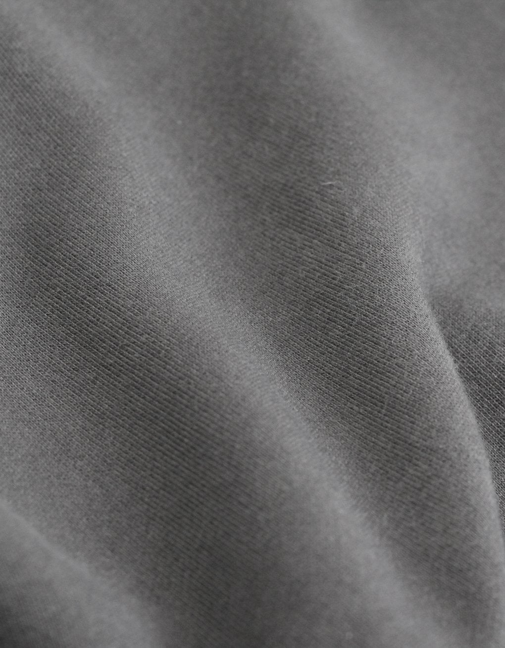 T-shirt gris foncé en coton bio - Storm Grey
