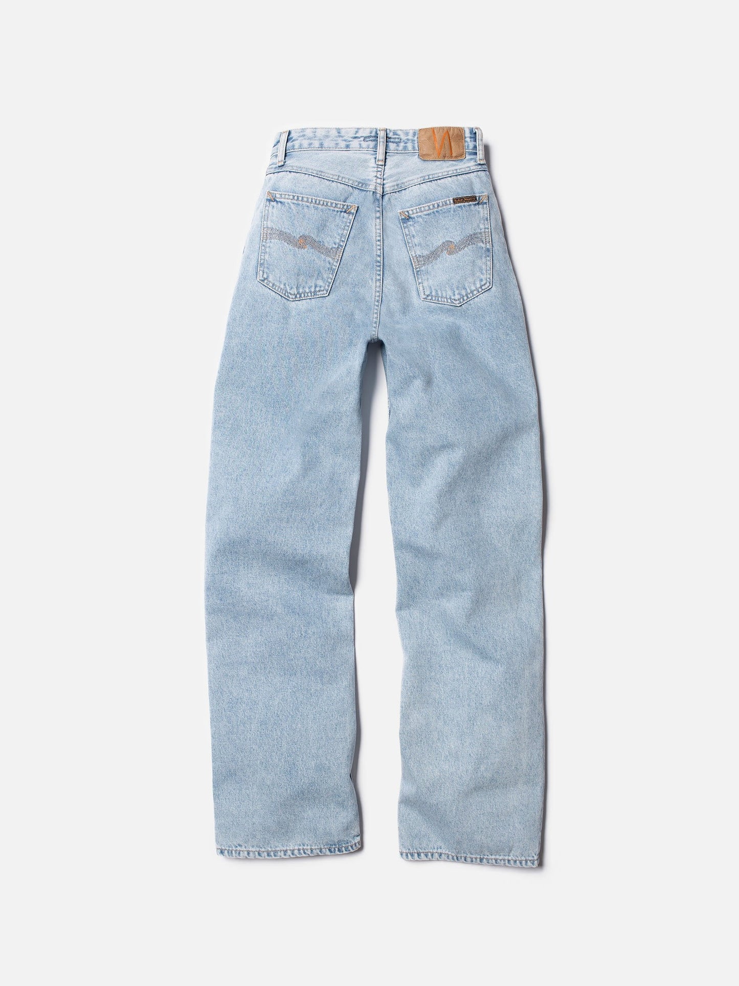 Jean ample bleu clair en coton bio - clean eileen sunny blue