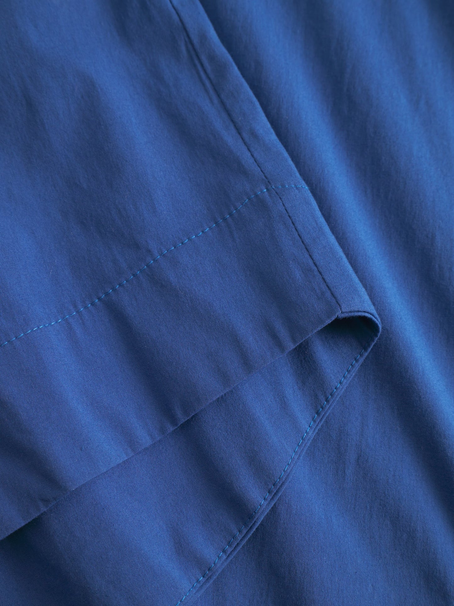 Chemise en coton bio | bleu "Color infusion blouse - blue"