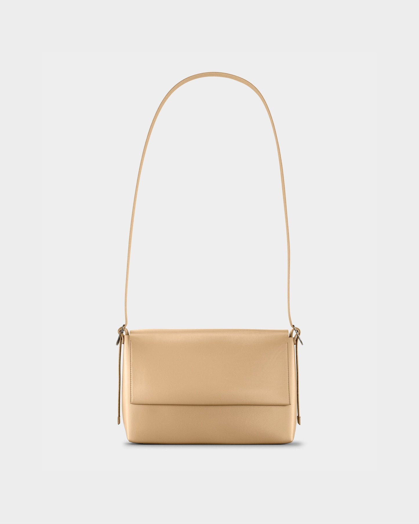 Sac bandoulière beige en matières recyclées - crossbody bag beige