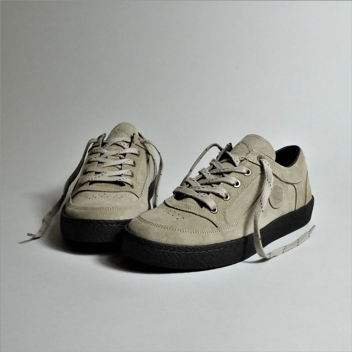 Basket en daim naturel certifié | beige "eleven - sandstone"