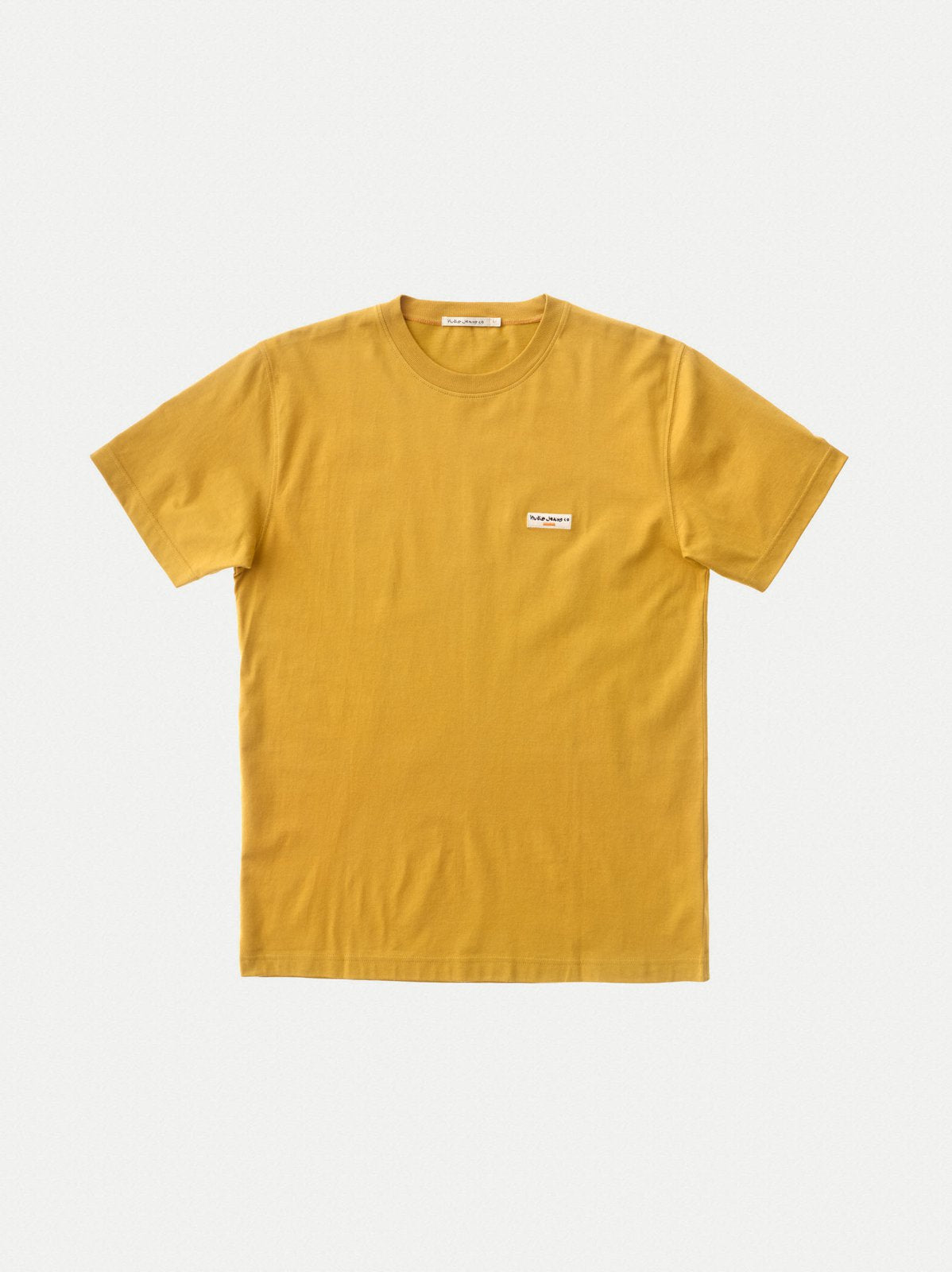 T-shirt jaune en coton bio - Daniel