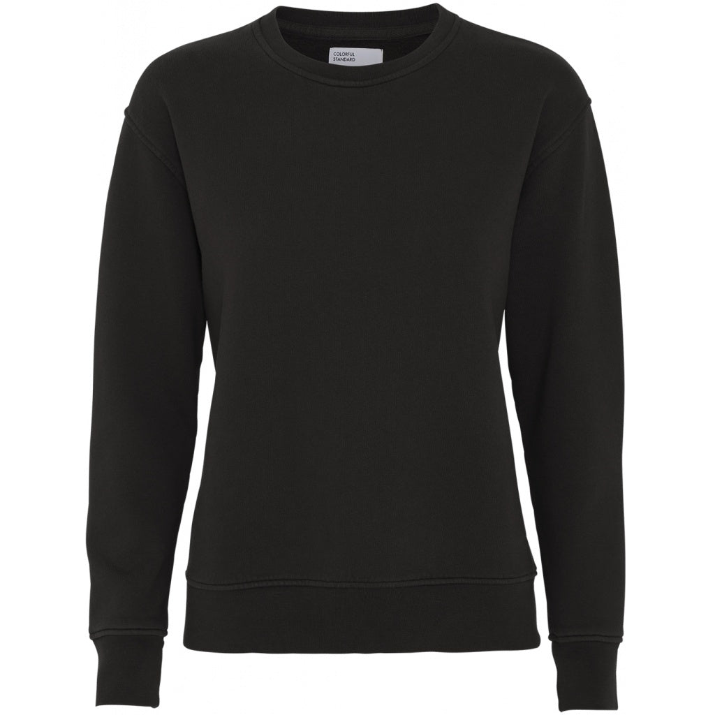 Sweat en coton bio | noir "Deep Black"