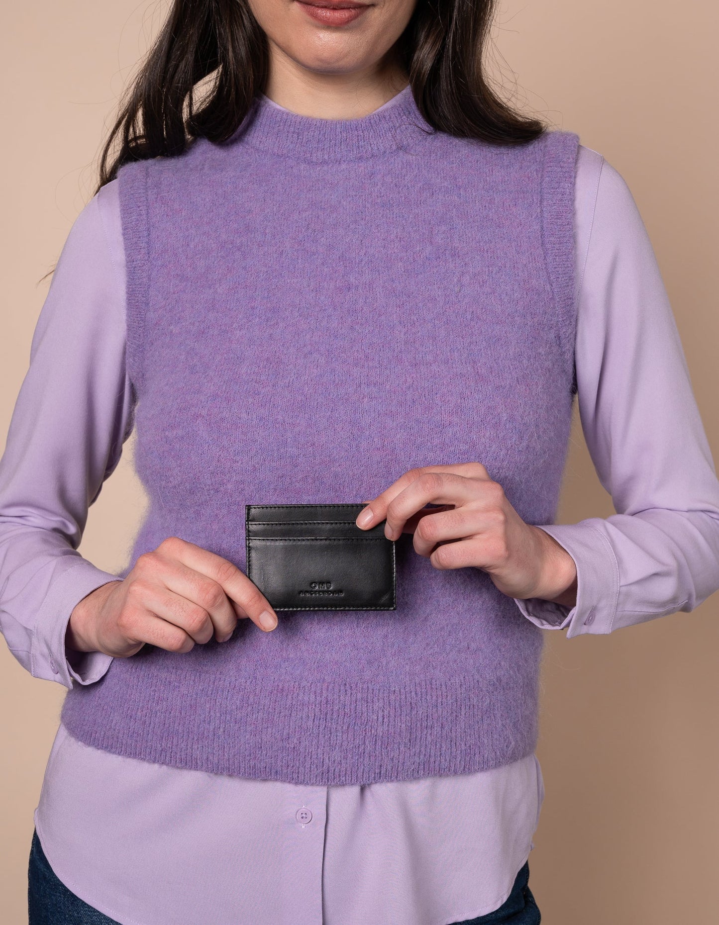Porte-cartes en cuir certifié | Noir "mark's cardcase black"