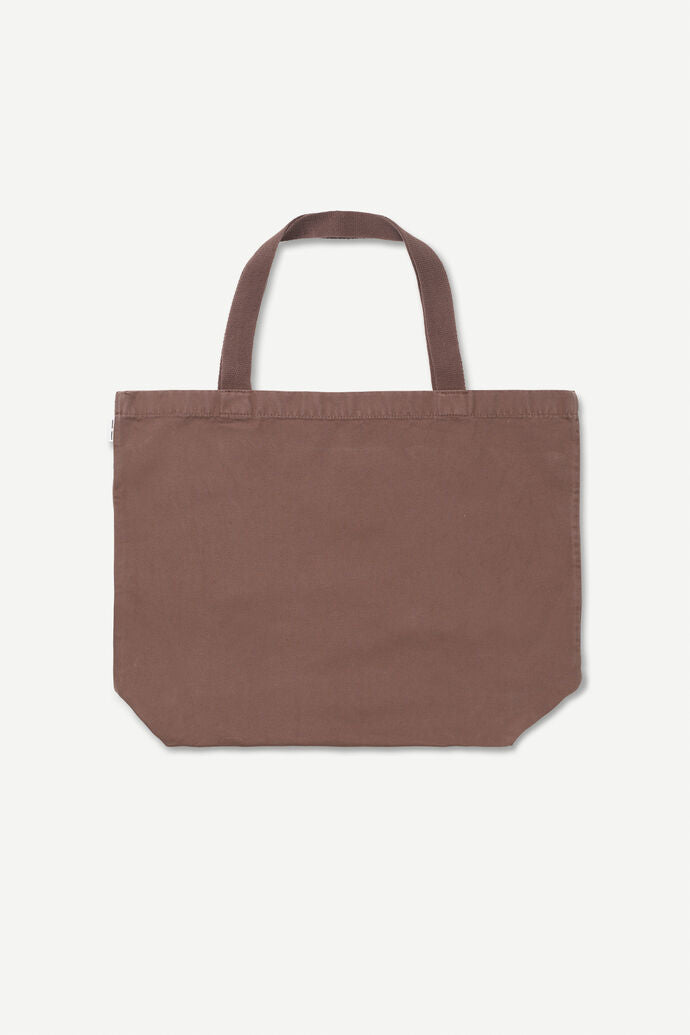 Sac cabas en coton bio | marron "frinka shopper peppercorn"