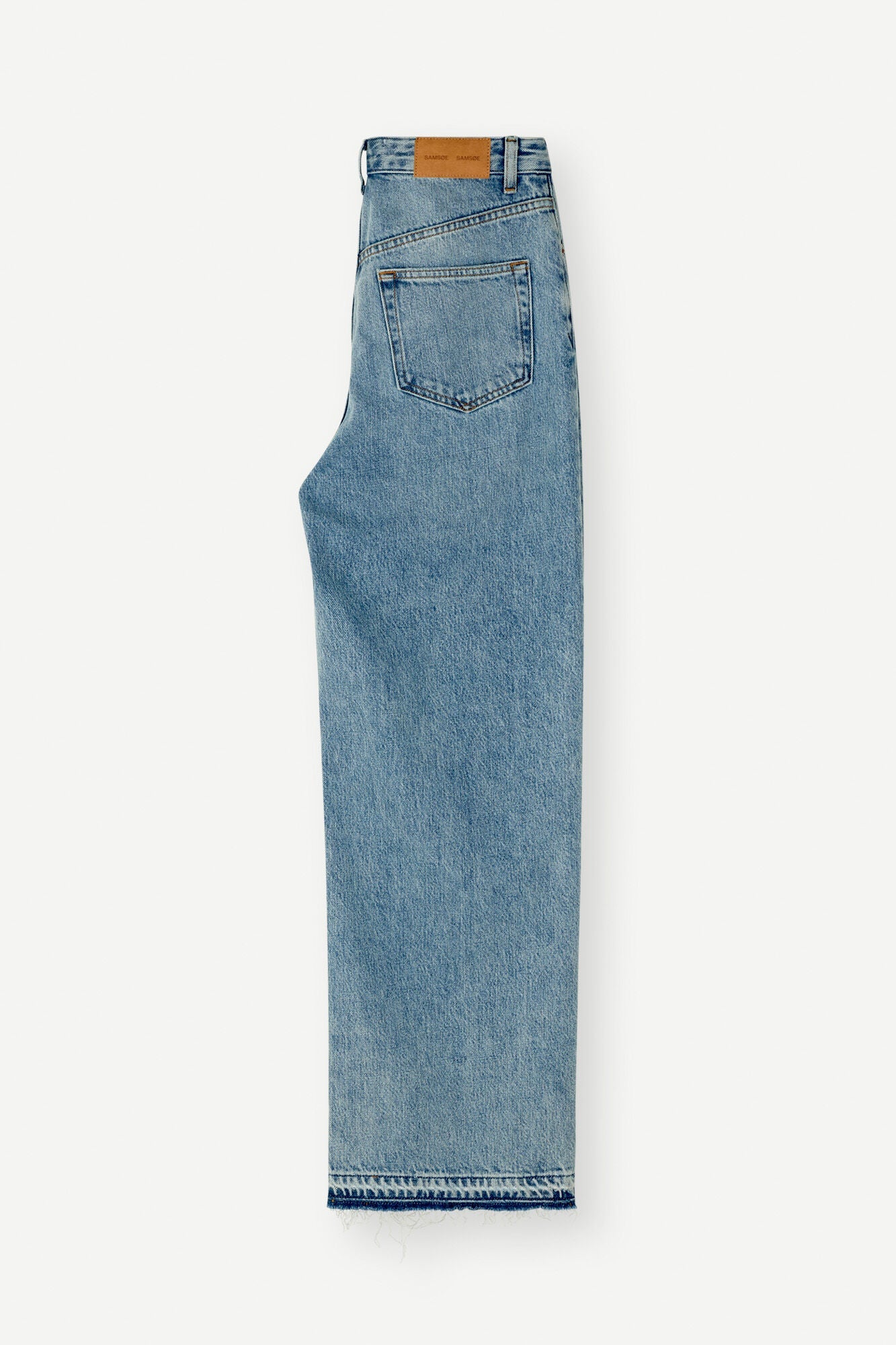 Jean ample en coton bio et recyclé | Bleu délavé "shelly jeans light heritage"