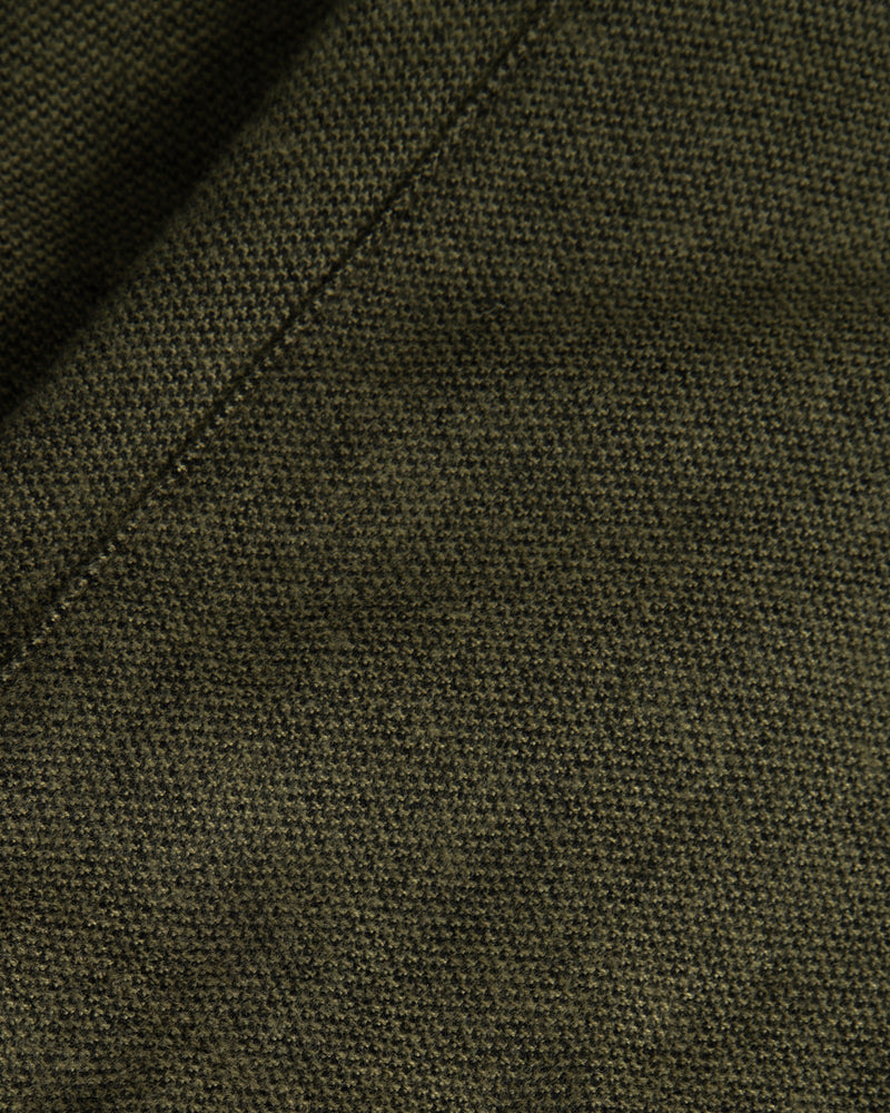Chemise flanelle en coton bio | vert "flannel casual shirt - moss green"