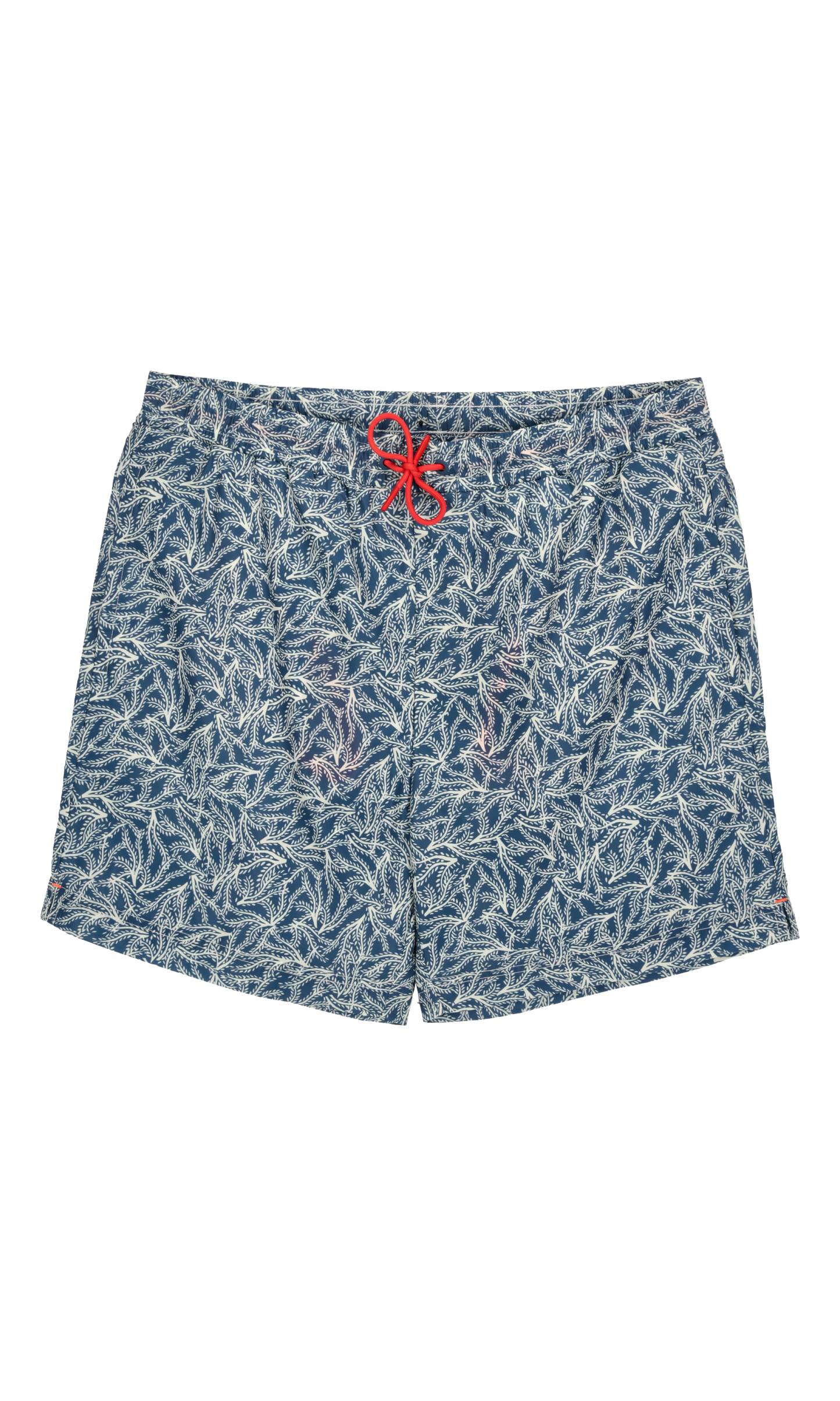 Short de bain à motifs bleus recyclé