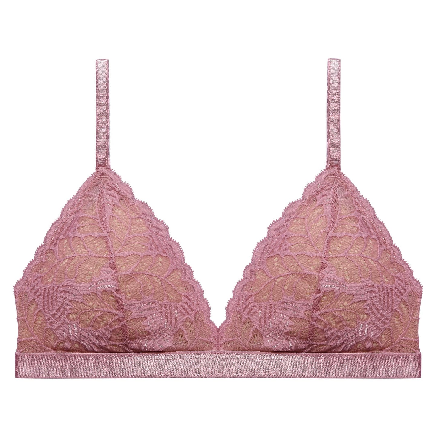 Soutien-gorge rose en matière recyclée - gina bra orchid