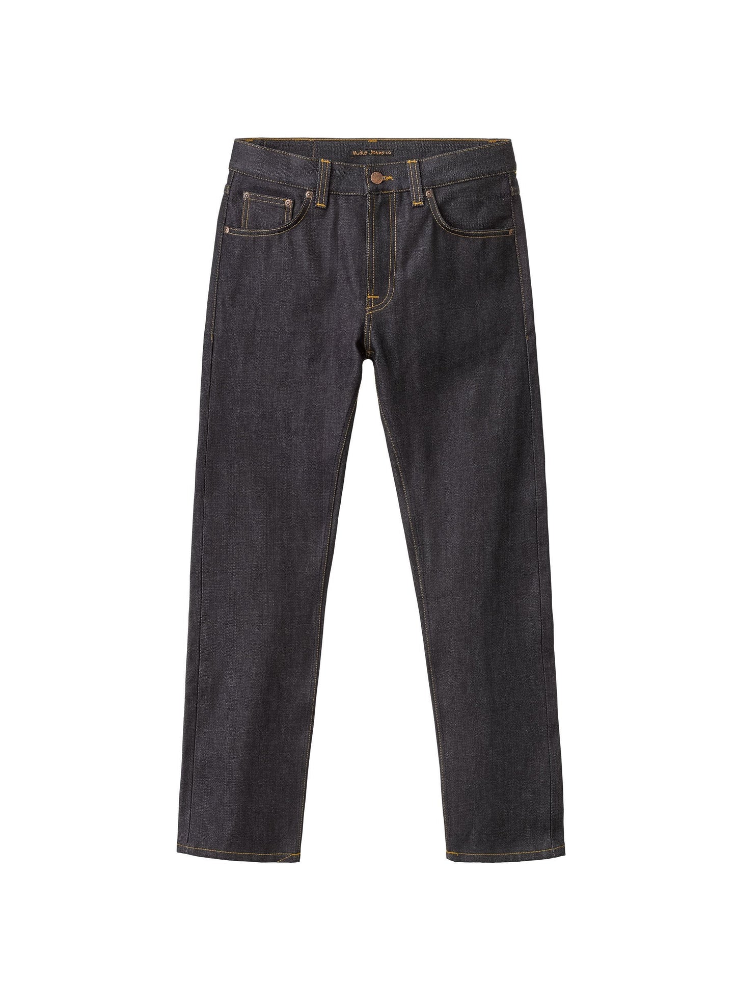 Jean droit en coton bio - brut "Gritty Jackson Dry Classic Navy"