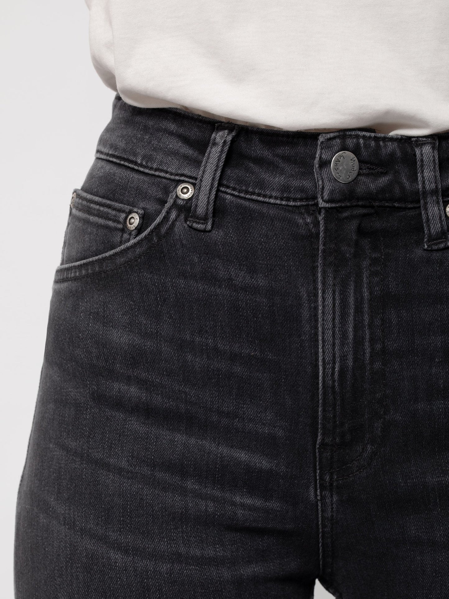 Jean skinny taille haute noir - hightop tilde night spirit