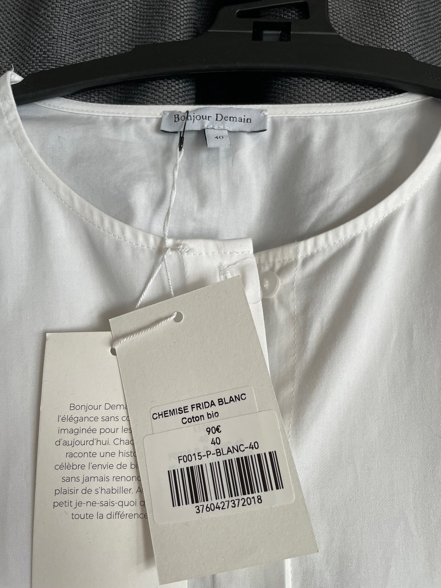 Chemise Frida blanche