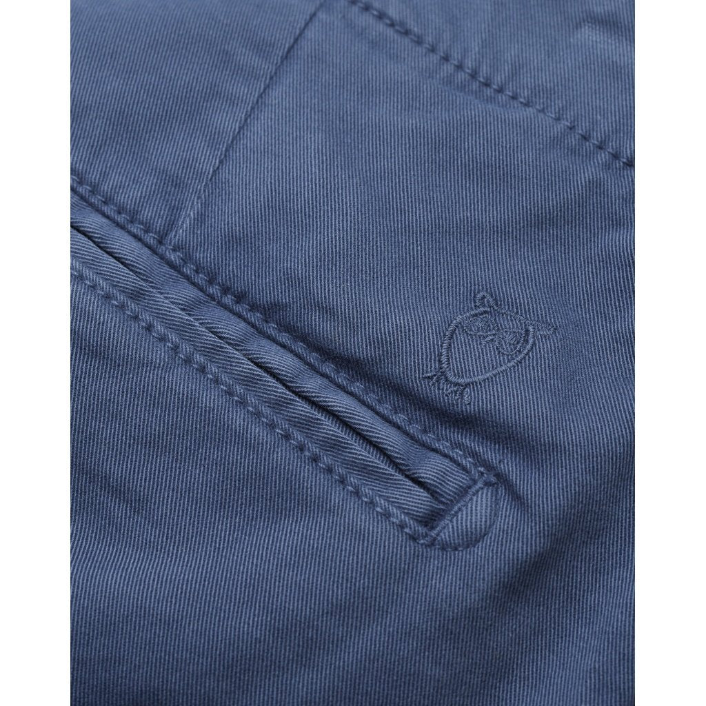 Chino slim indigo en coton bio - joe