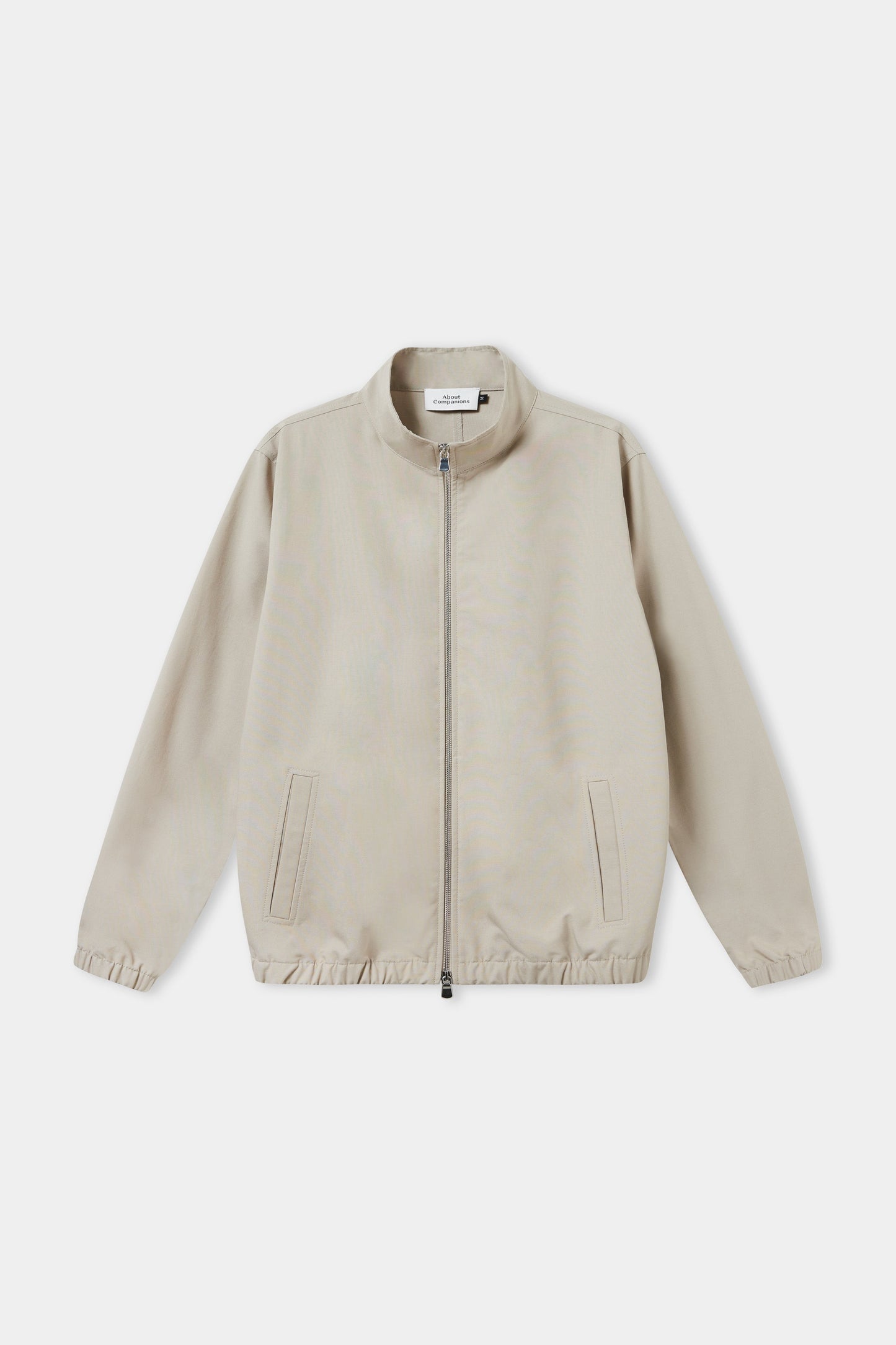 Veste en coton bio | taupe "juri eco ripstop pale taupe"