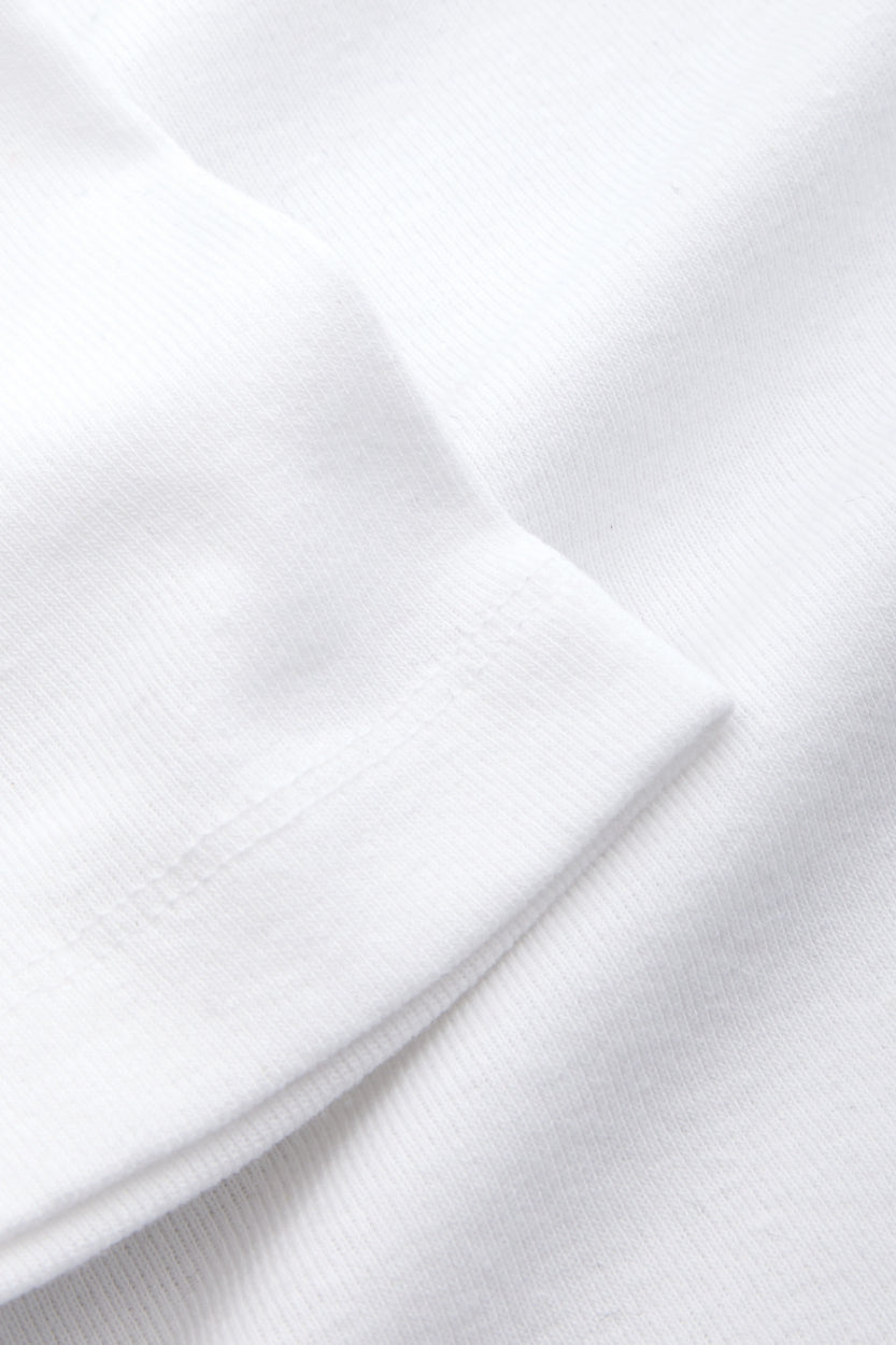 T-shirt ample en matières recyclées | blanc "amabel white"
