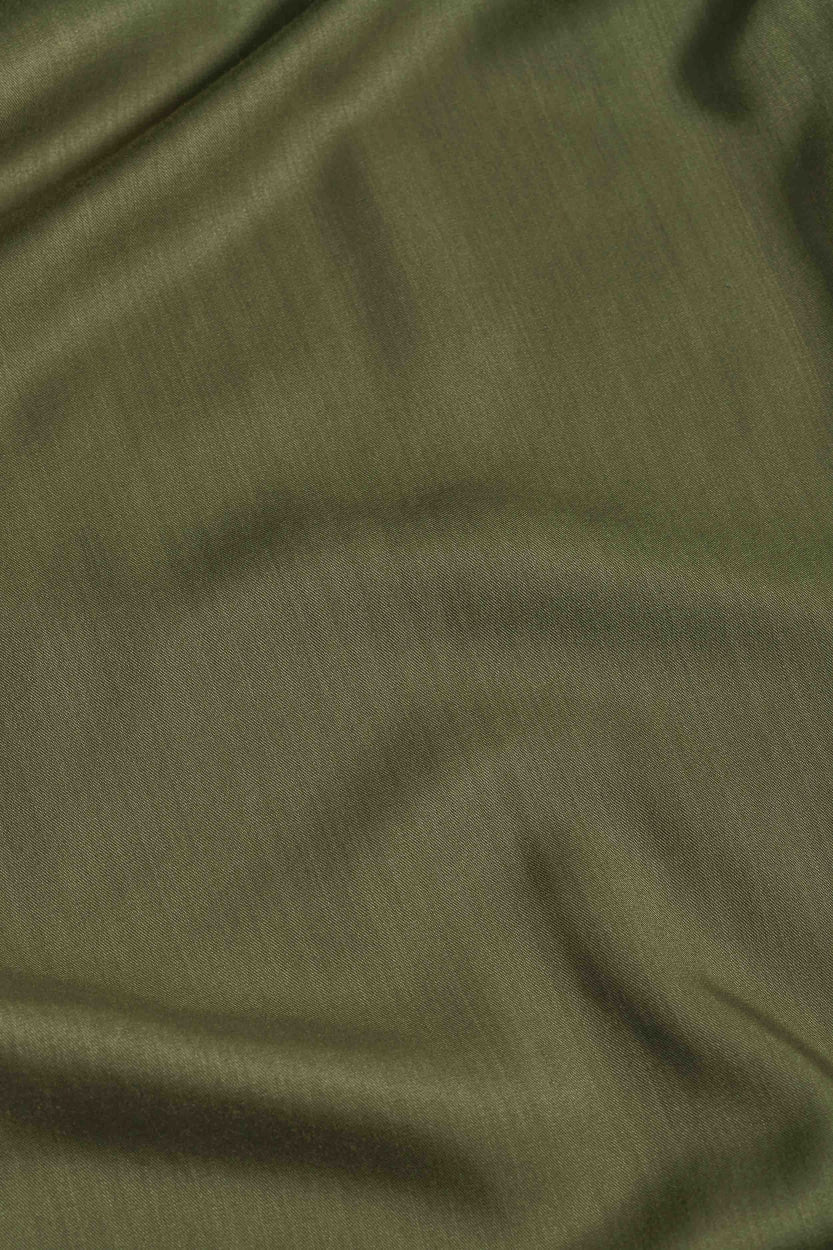 Combinaison manches courtes en tencel | vert "leonor jumpsuit four leaf clover"