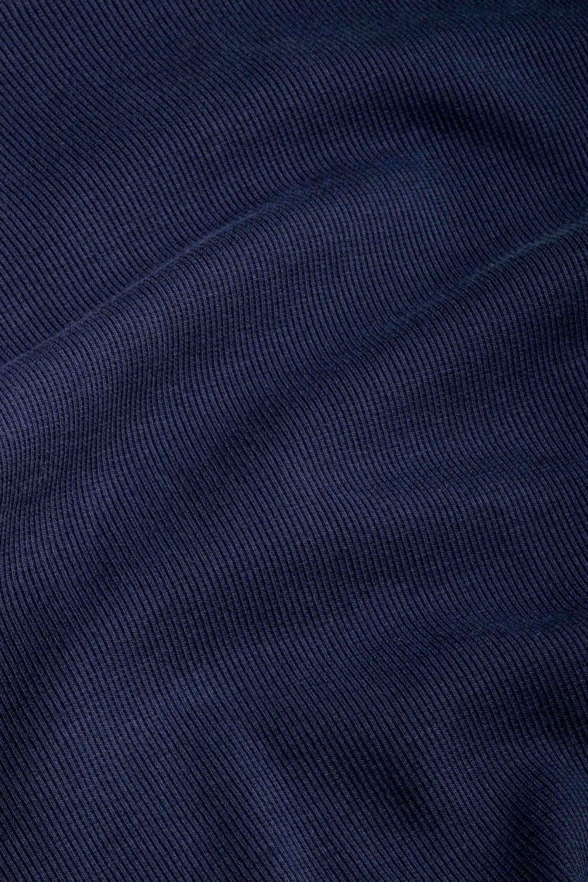 T-shirt en coton bio | bleu "rina peacoat"