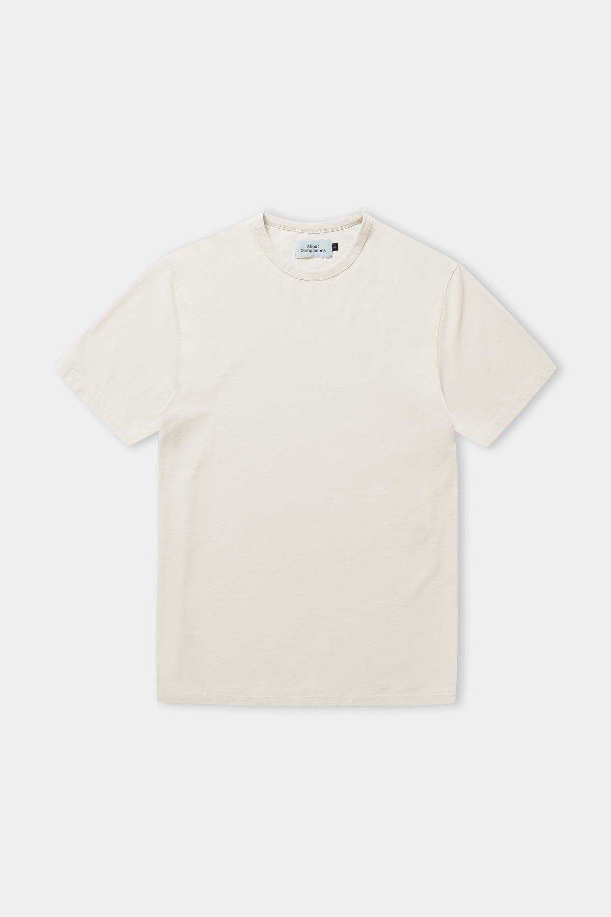 T-shirt en coton bio piqué | ecru "liron eco pique ecru"