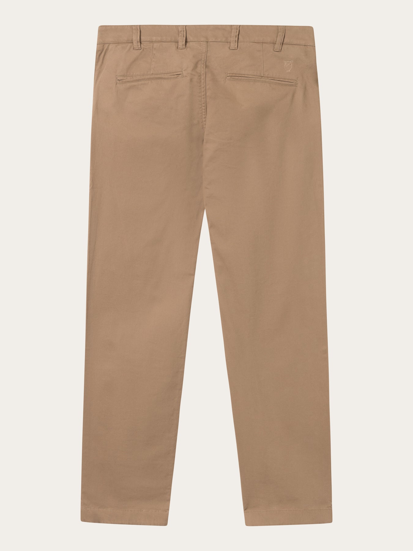 Chino en coton bio | camel "luca comfort chino pant tuffet"
