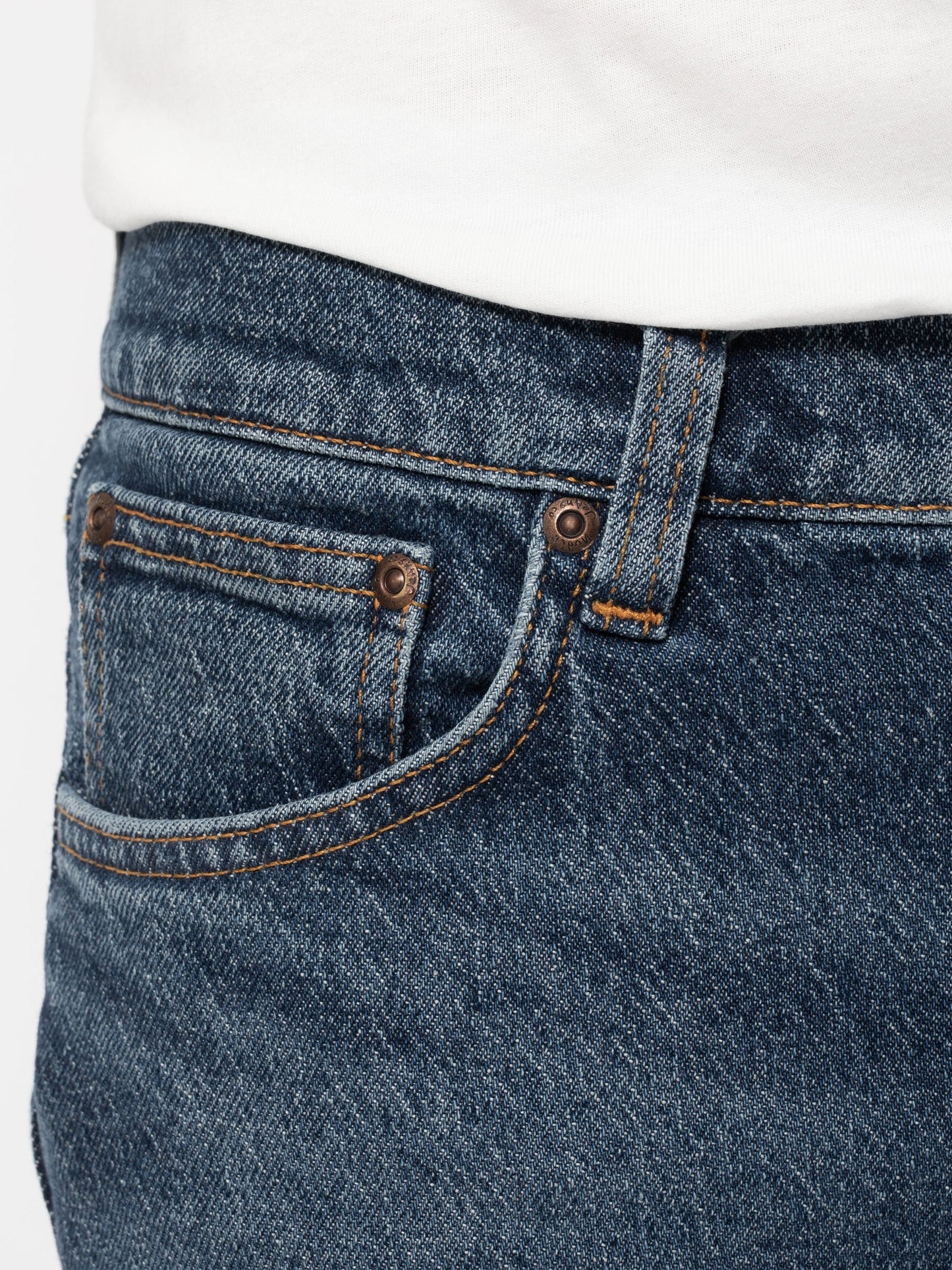 Jean slim bleu en coton recyclé - Lean Dean Blue Ritual