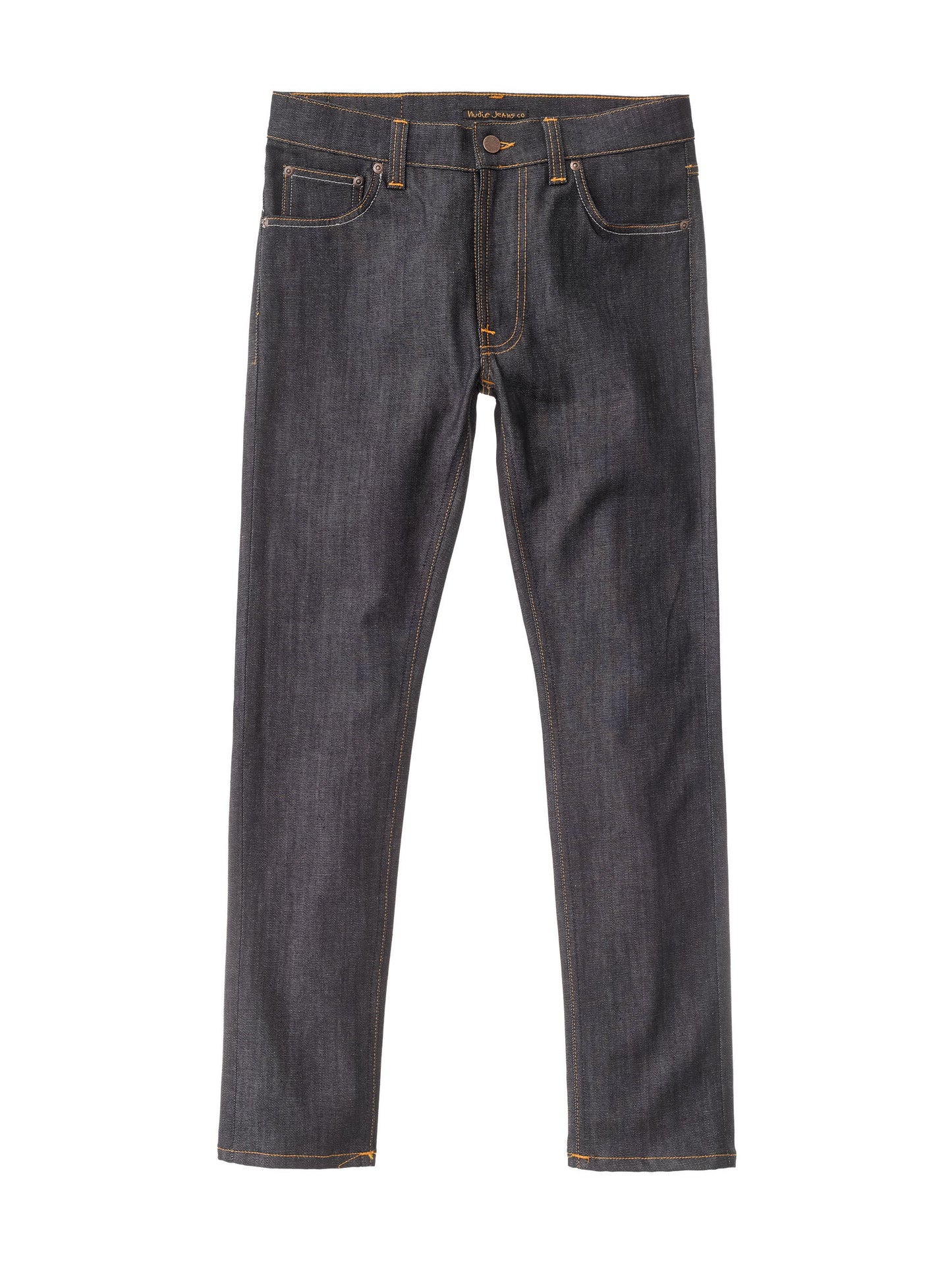 Jean slim brut en coton bio - Lean Dean dry tonal ecru