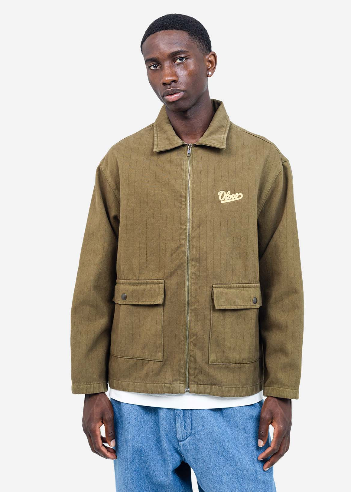 Veste en coton bio | vert "Jacket barry signature" | Signature