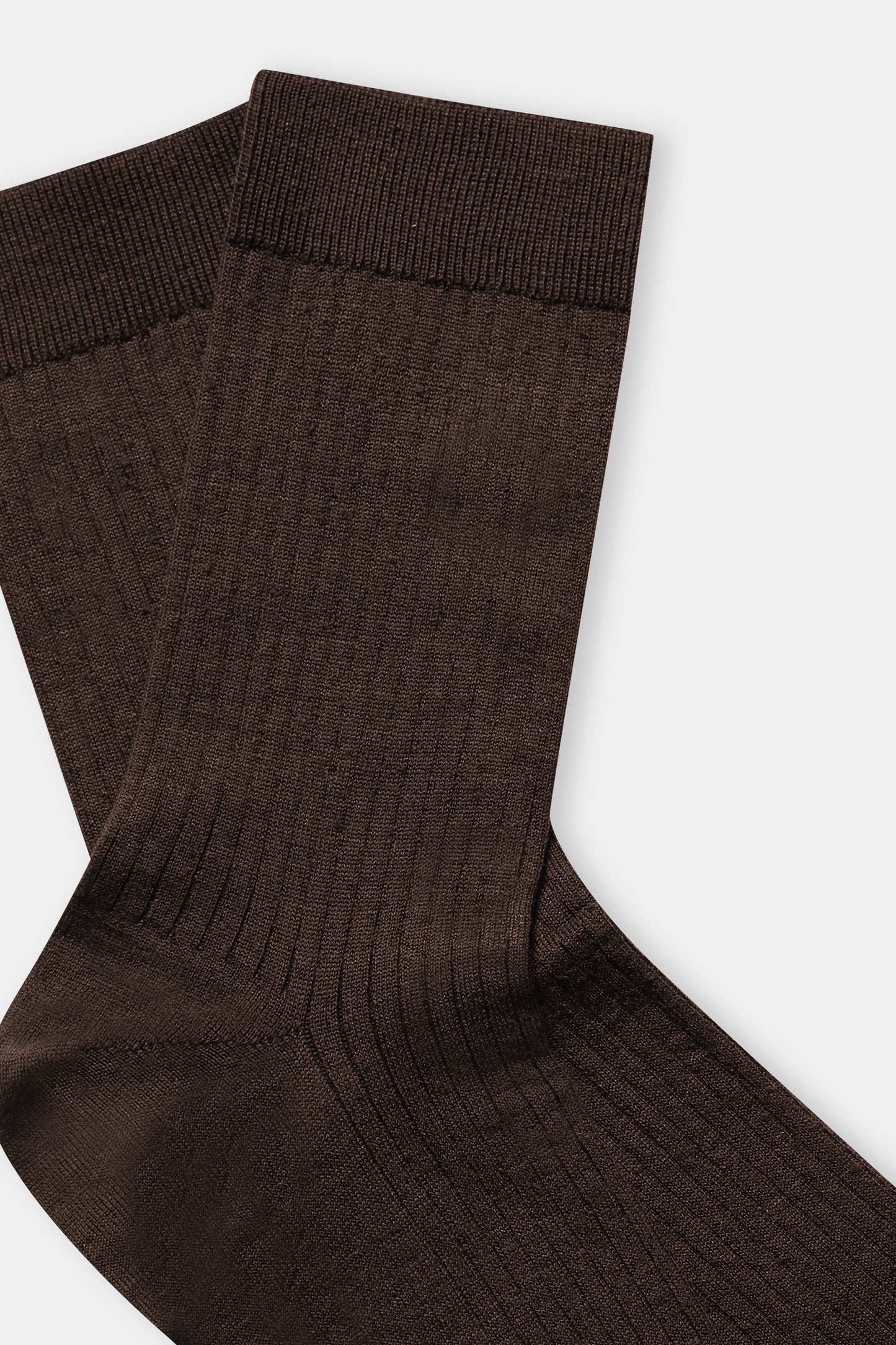 Chaussettes en laine mérinos | marron "merino socks brown"