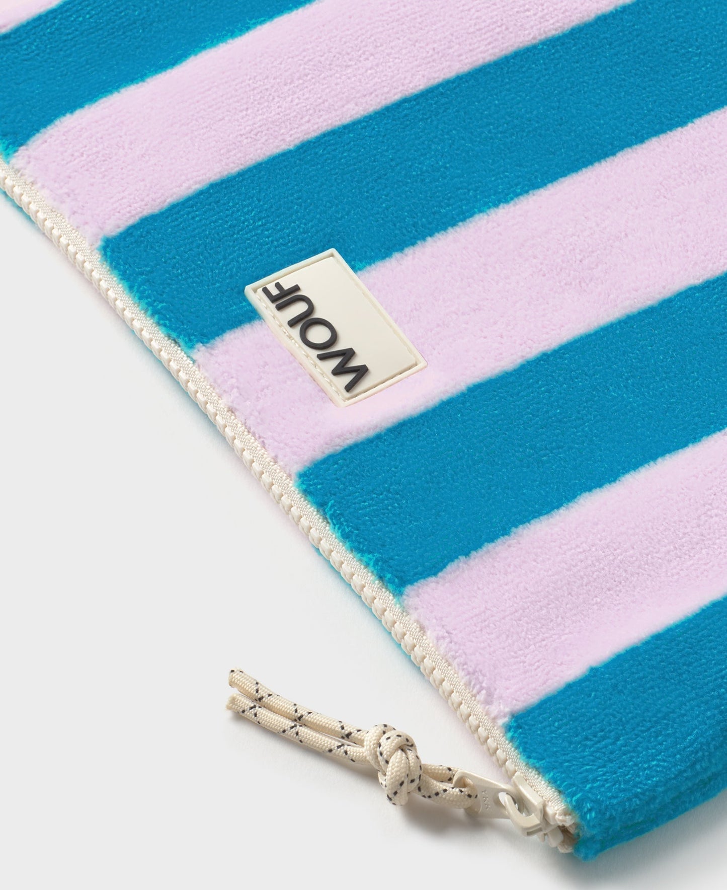 Pochette en coton bio | noir "lanzarote pouch - lanzarote"
