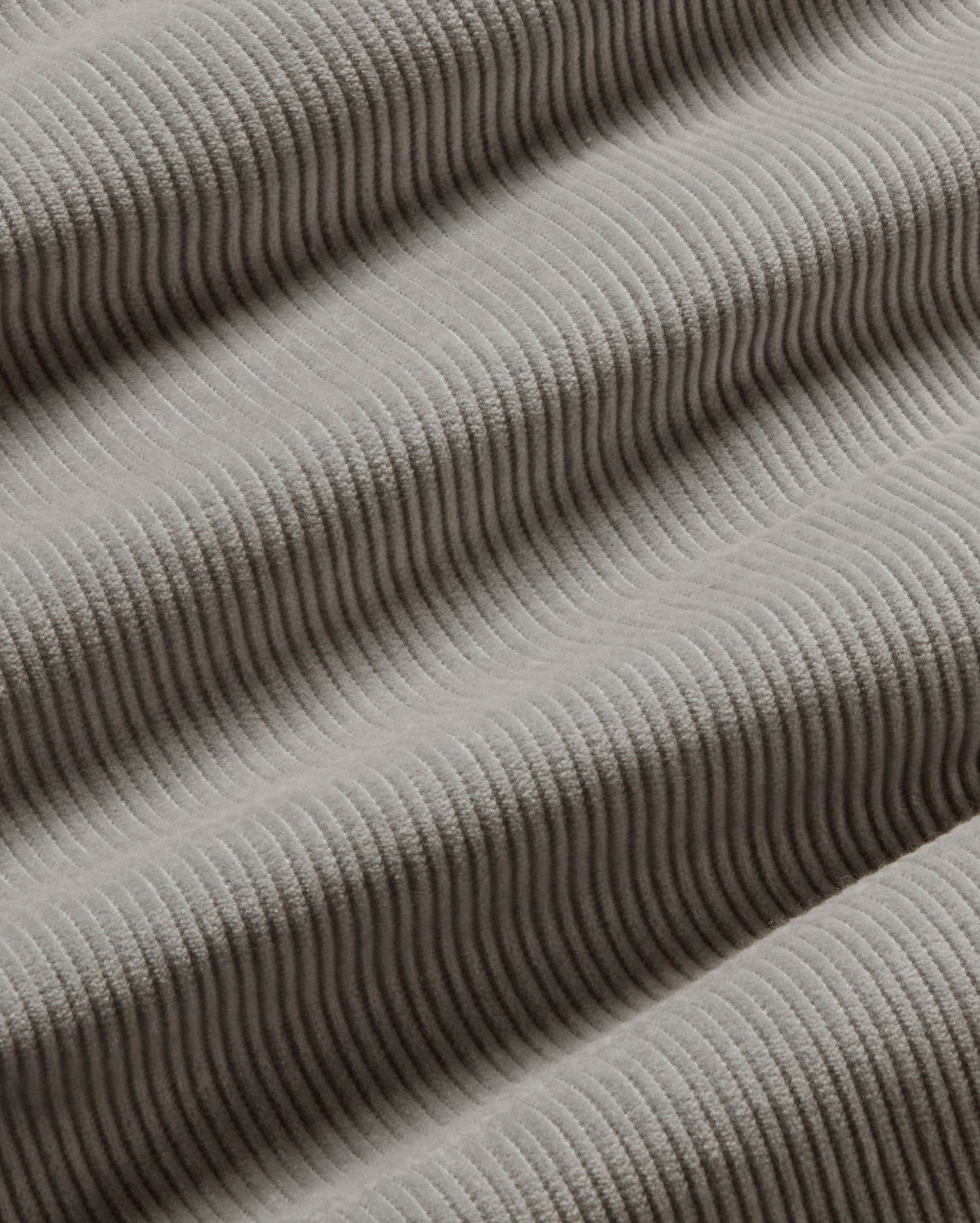 Chemise velours en coton bio | gris "river corduroy theo overshirt"