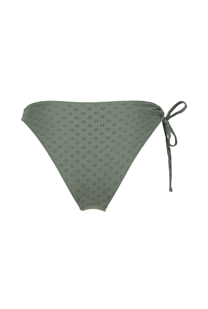 bas de maillot culotte en matière recyclée | vert " rita - kaki"