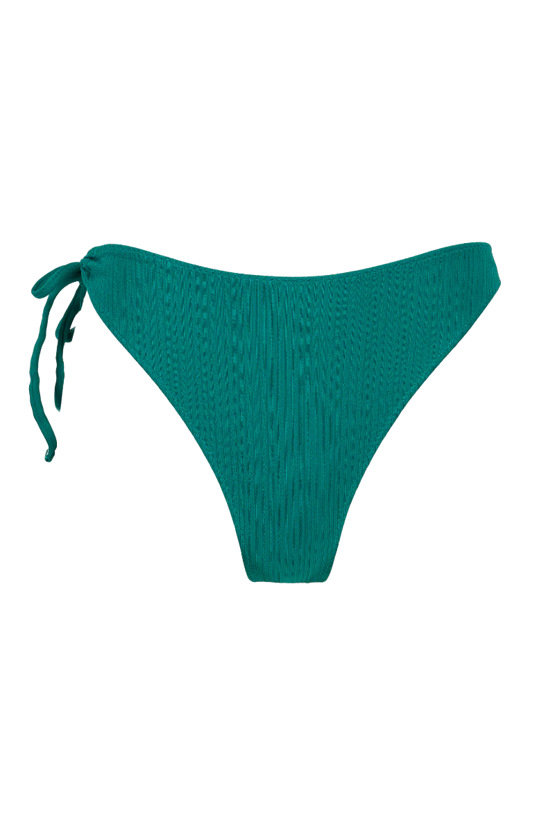 bas de maillot culotte en matière recyclée | vert " rita - green"