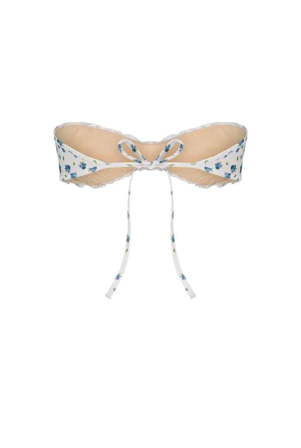 Bandeau fleuri en recyclé - berry