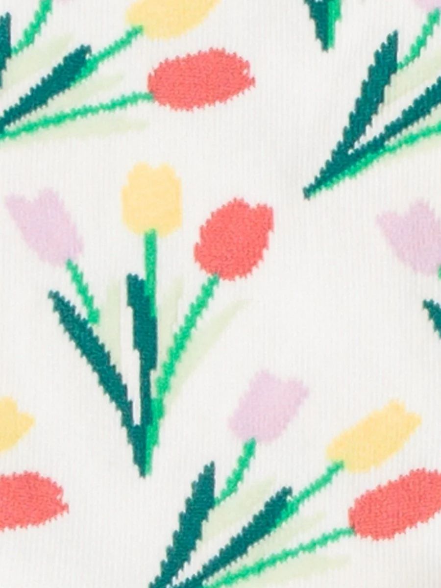 Chaussettes en coton bio | multicolor "tulip treasure" | Multicolor