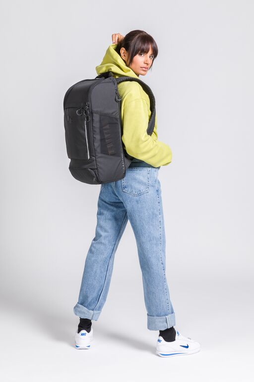 Sac à dos noir recyclé - Cubik Grand