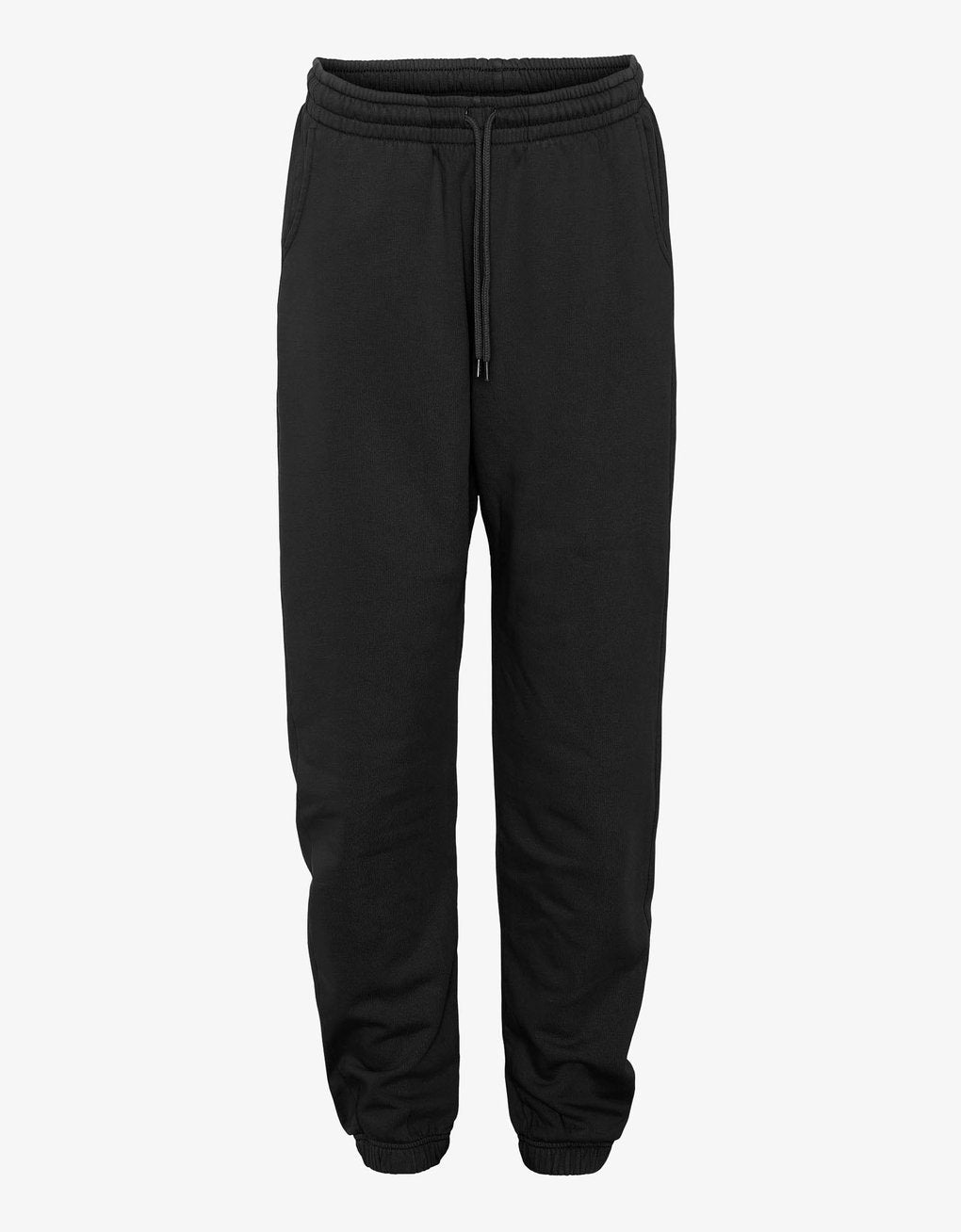 Jogging en coton bio | noir "Deep black"