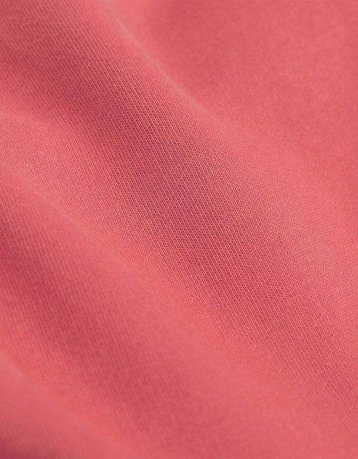 Sweat à capuche oversize en coton bio | rose "raspberry pink"