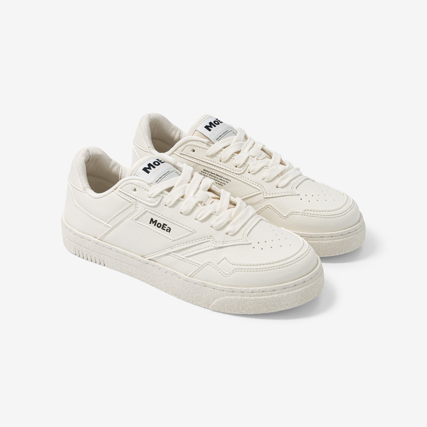 Baskets vegan | blanc "Gen9 - corn pure white grained"
