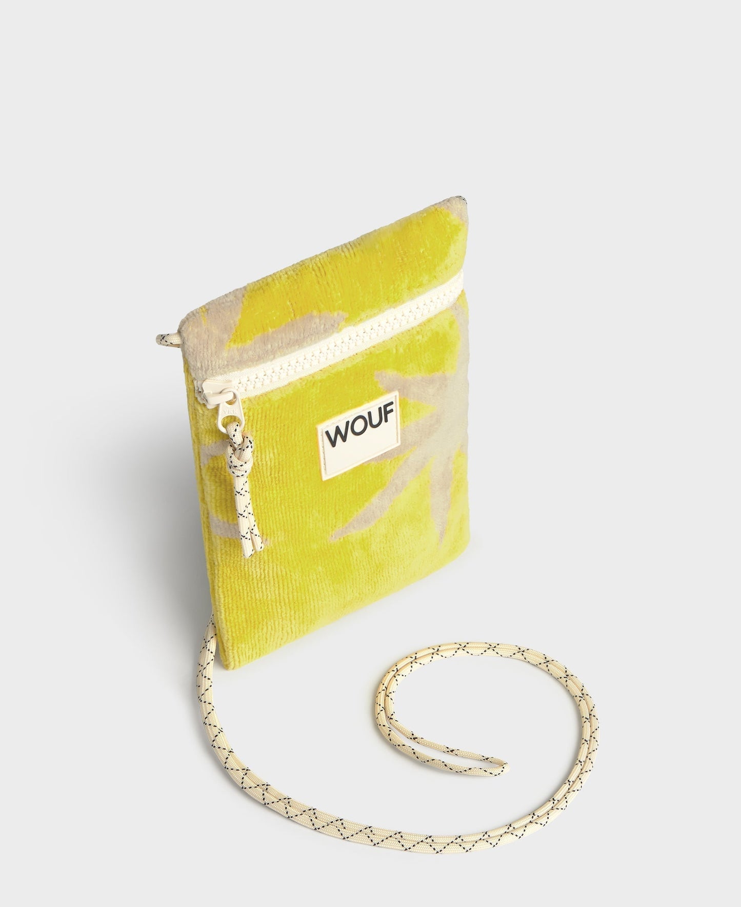 Pochette téléphone en coton bio | beige "fuerteventura phone bag - fuerteventura"