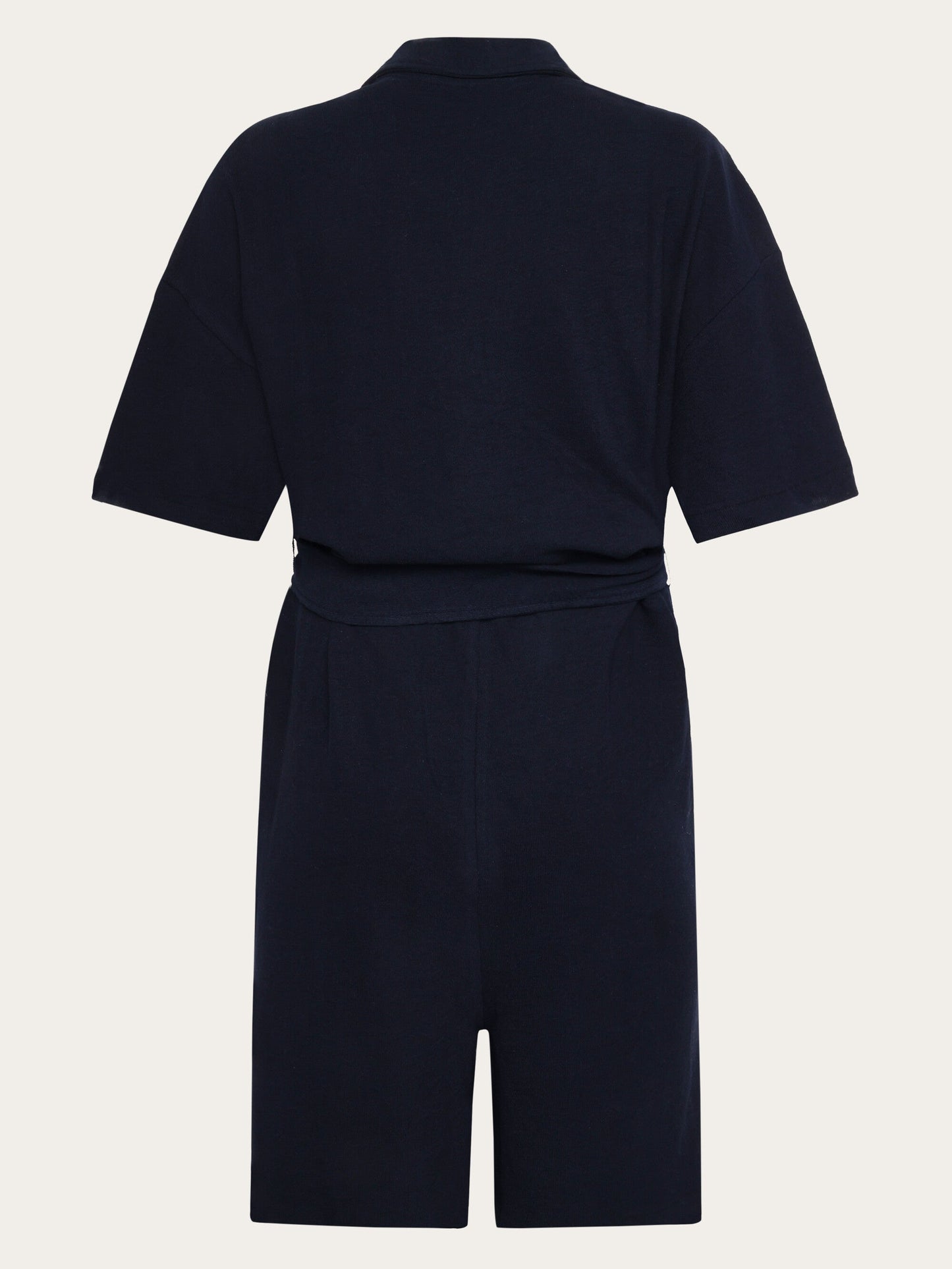 Combi-short éponge en coton biologique | marine "posey wide fit bouclé playsuit night sky"