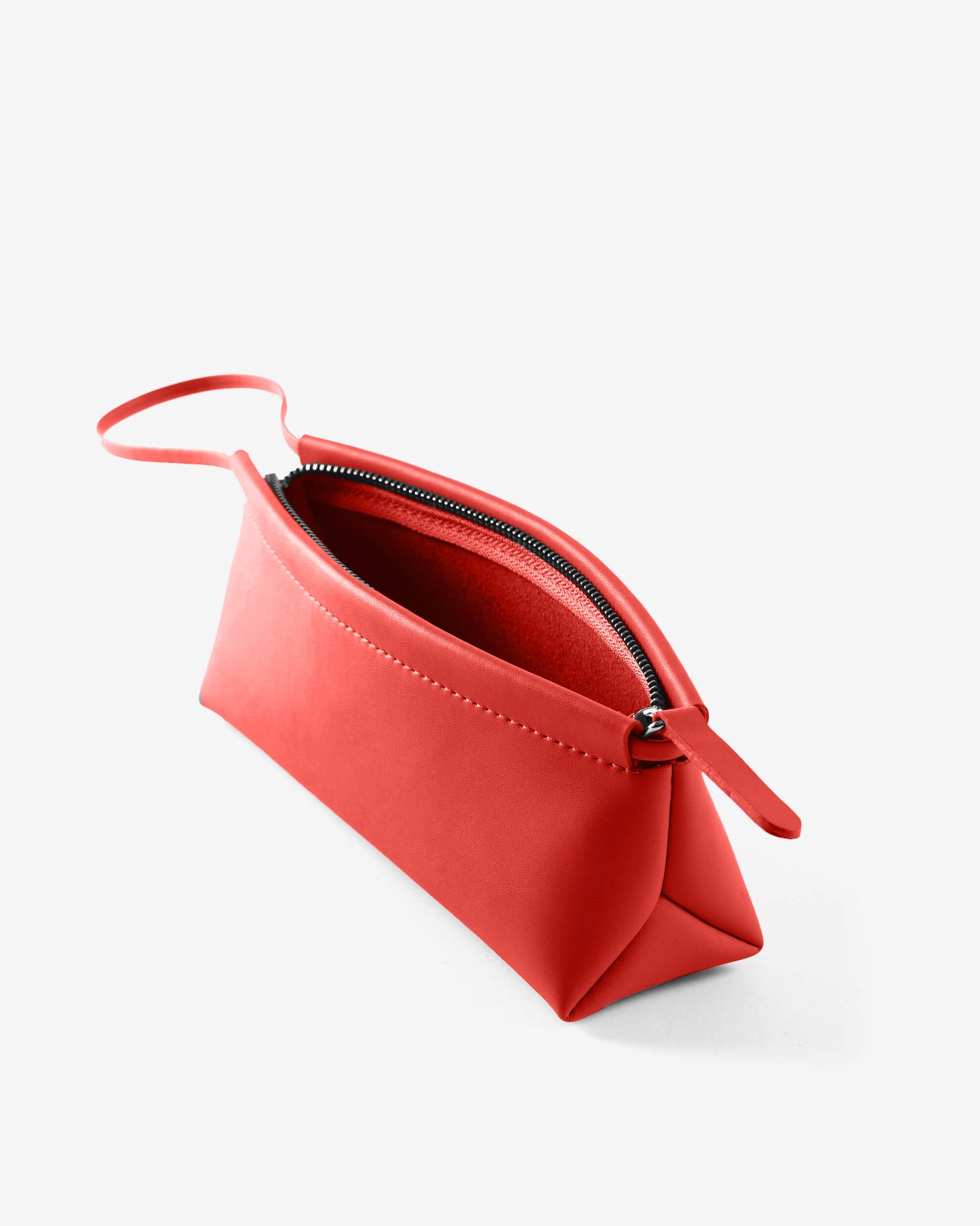 Trousse rouge en matières recyclées - pencil pouch red