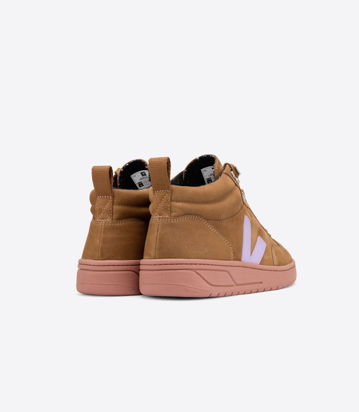 Baskets roraima suede brown lavande