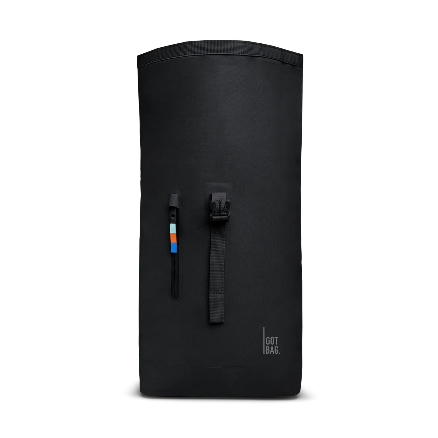 Sac à dos imperméable 26L en matière recyclée | noir "ROLLTOP LITE 2.0 MONOCHROME BLACK"