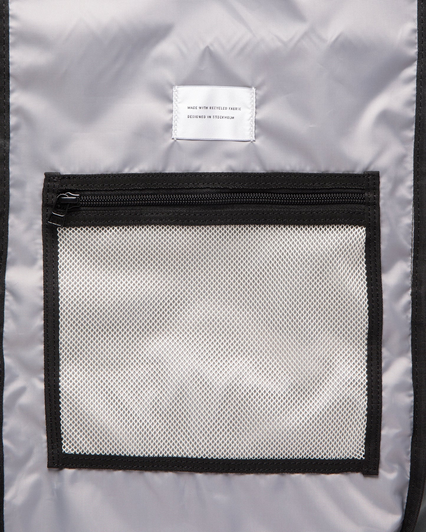 Sac à dos imperméable en matière recyclée | Noir et gris "ruben 2.0 multi dark"