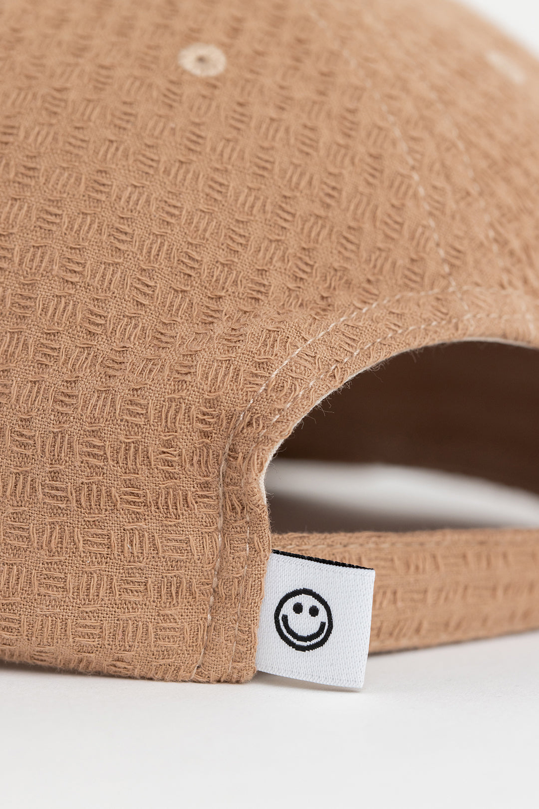 Casquette souple marron en coton bio - floppy cap mocha