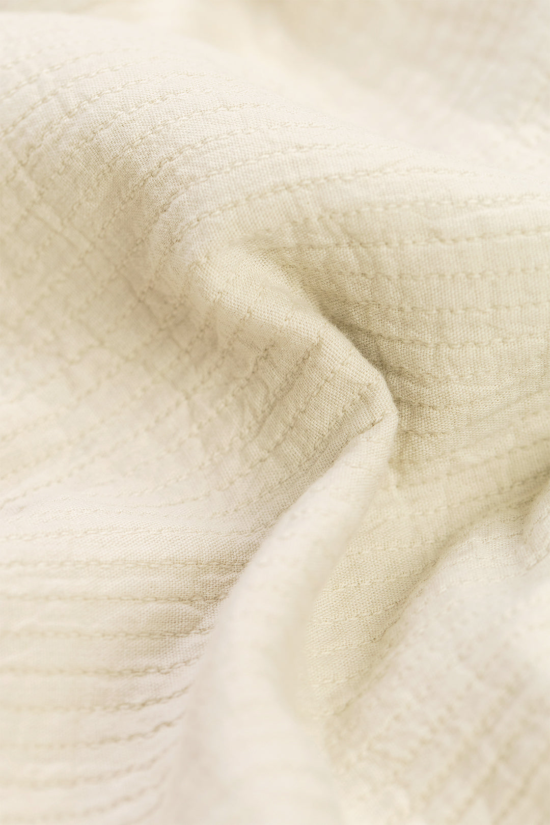 Chemise en coton bio | écru "leisure shirt washed sand"
