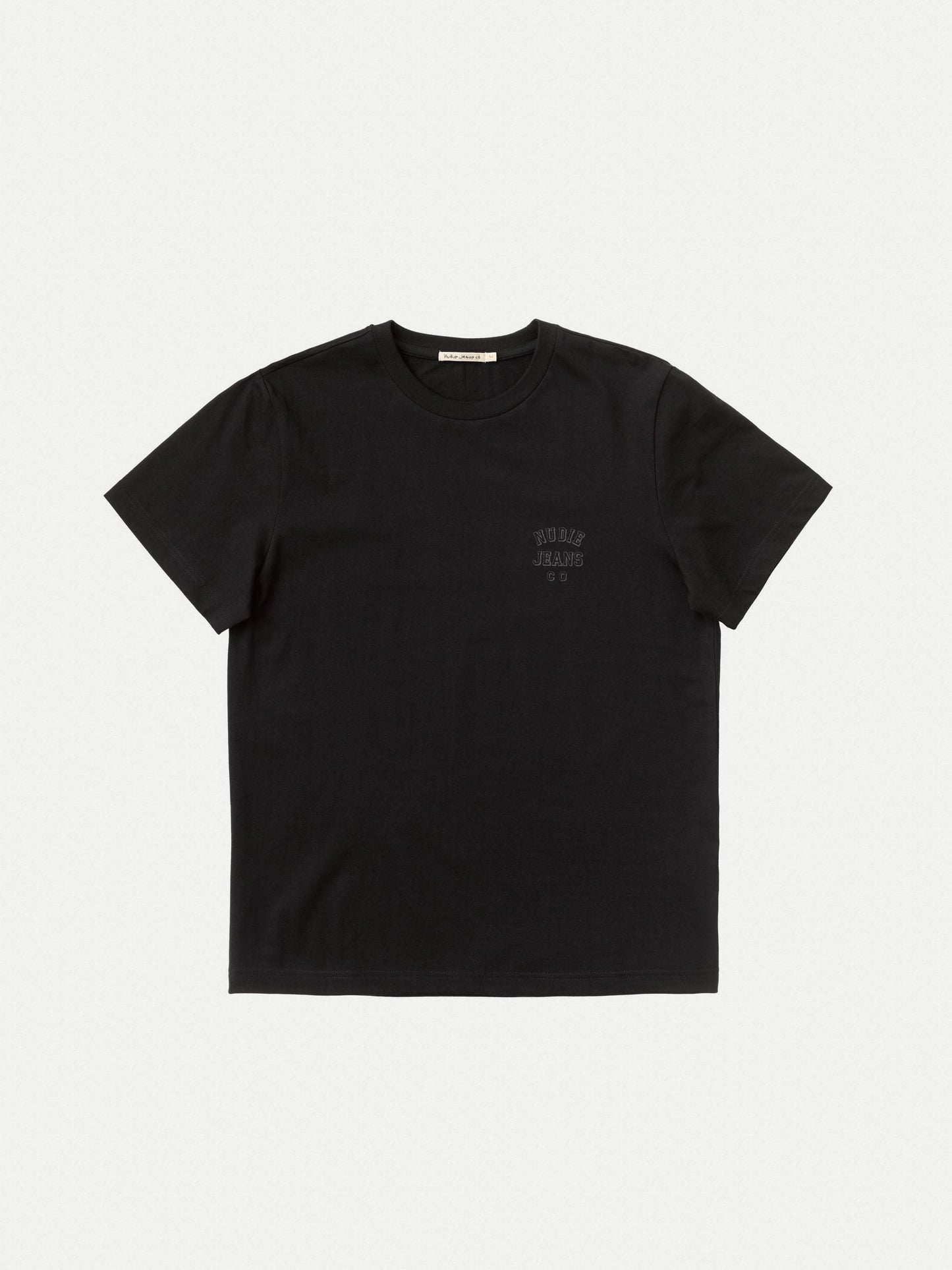 T-shirt noir en coton bio - Roy Logo Tee black