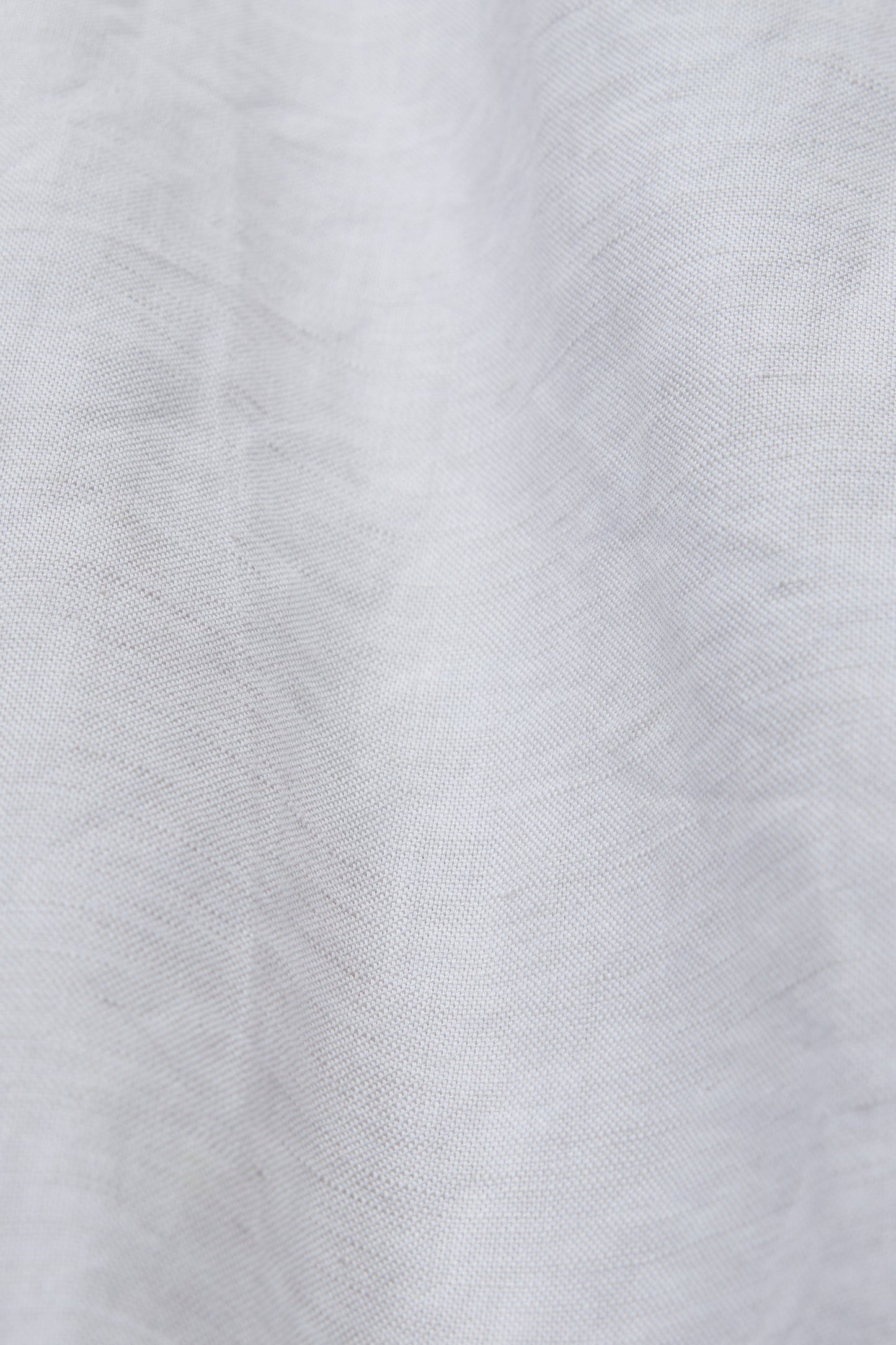 Chemise en coton bio et lin | gris "simon stone linen"