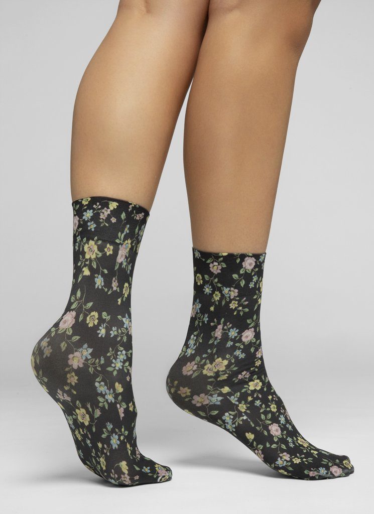 Chaussettes imprimées - Ada Flower