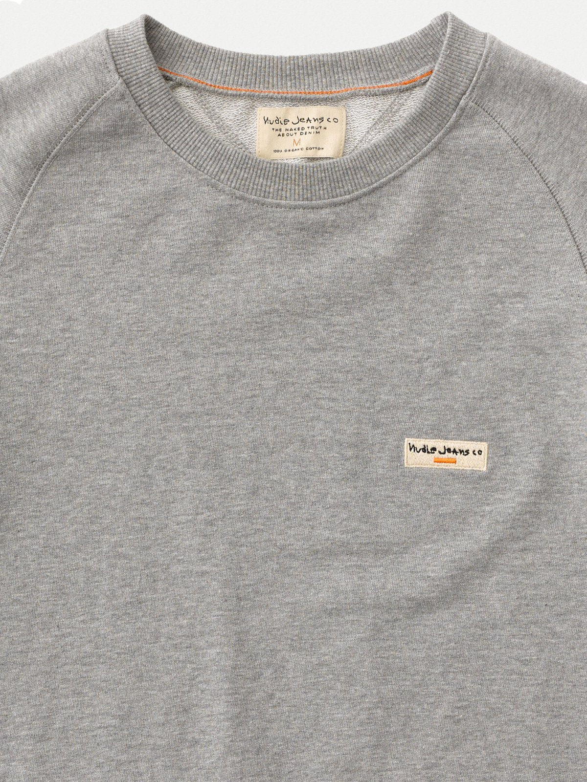 Sweat gris en coton bio - Samuel